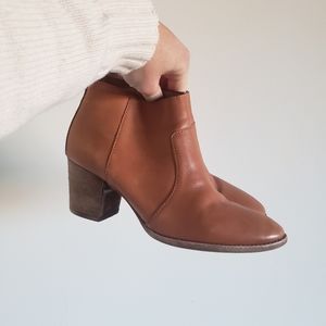 Madewell Brenner Leather Bootie